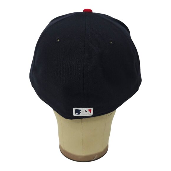Atlanta Braves Fitted 7 1/2 Hat MLB Embroidered Tomahawk Cap USA Made New Era - Picture 4 of 13
